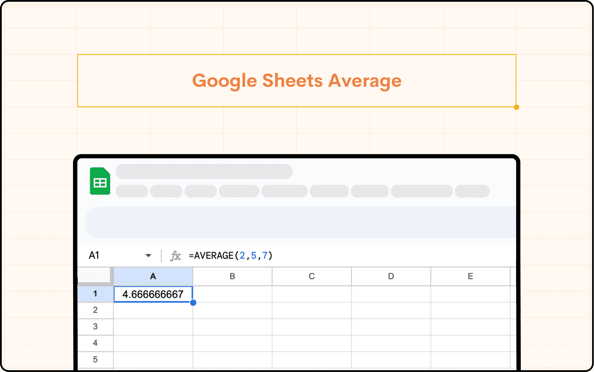 Google Sheets Average: How to Calculate and Use Averages in Google Sheets