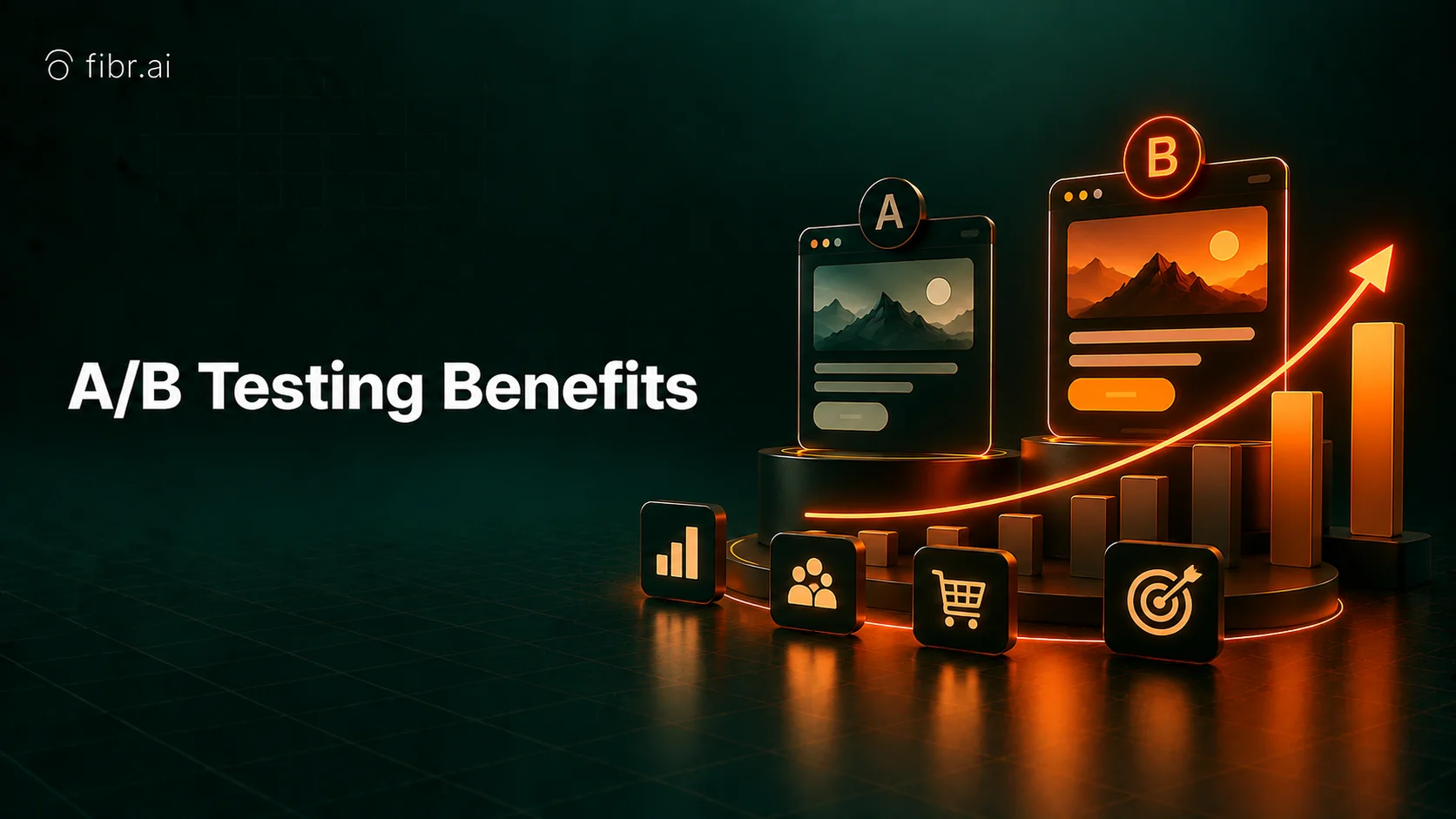 A/B testing benefits with growth, analytics, and conversions.