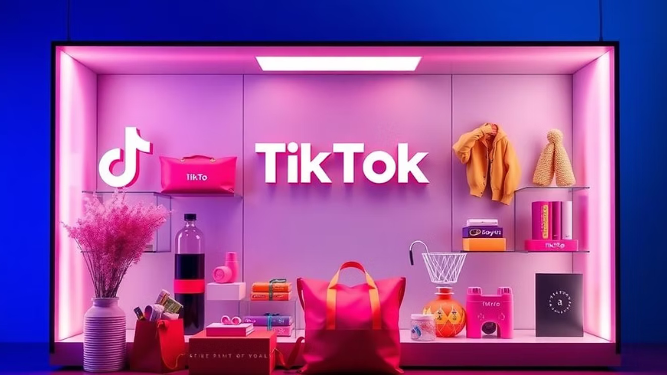 Visually branded TikTok Shop storefront featuring curated products, highlighting how Shop Design improves discovery and conversion rates.