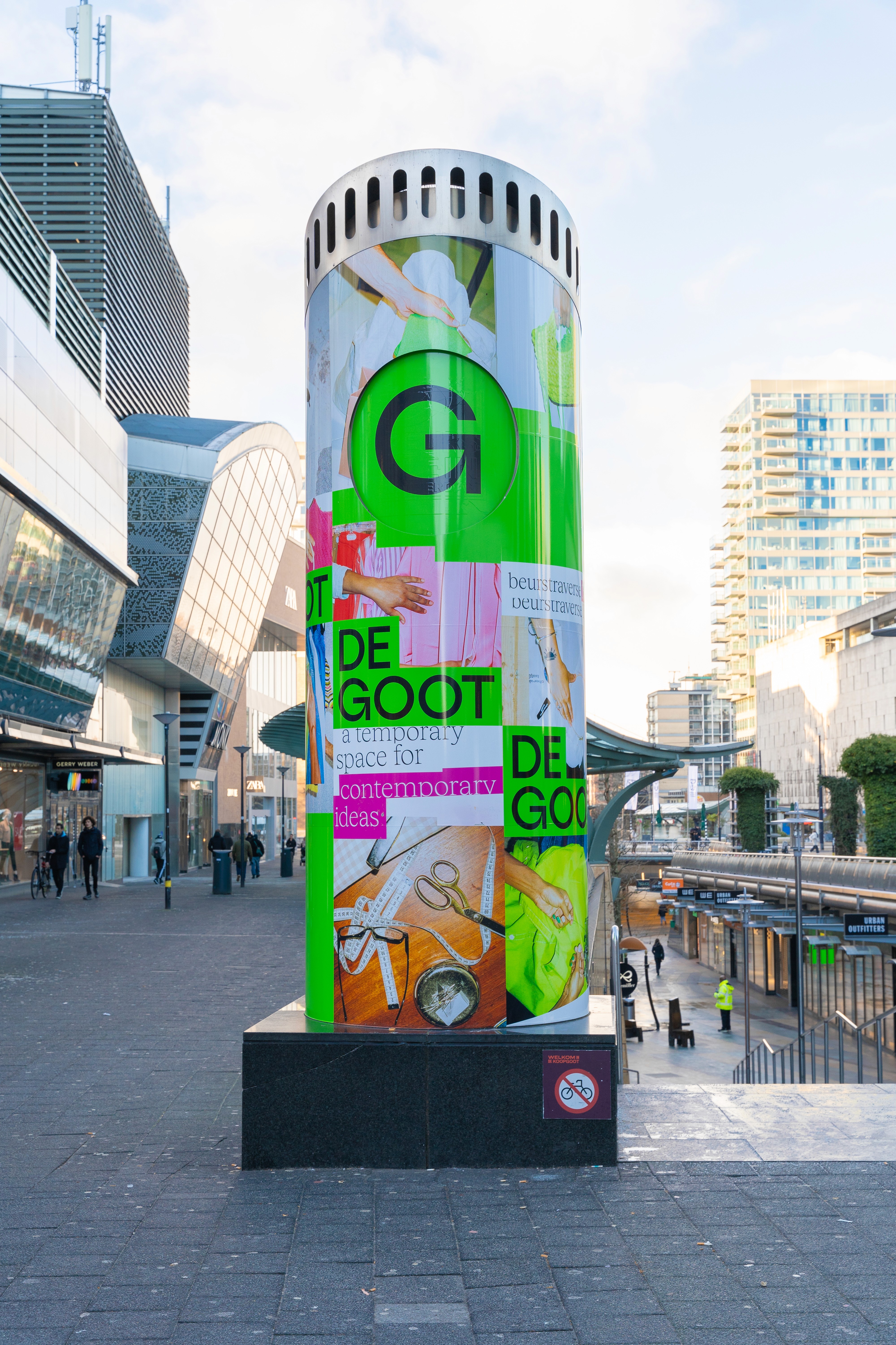 Koopgoot social media campaign created by Hashtag Junkies - Content activation at Koopgoot in Rotterdam