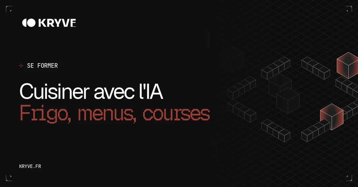 Cuisiner avec l'IA : Frigo, menus, courses