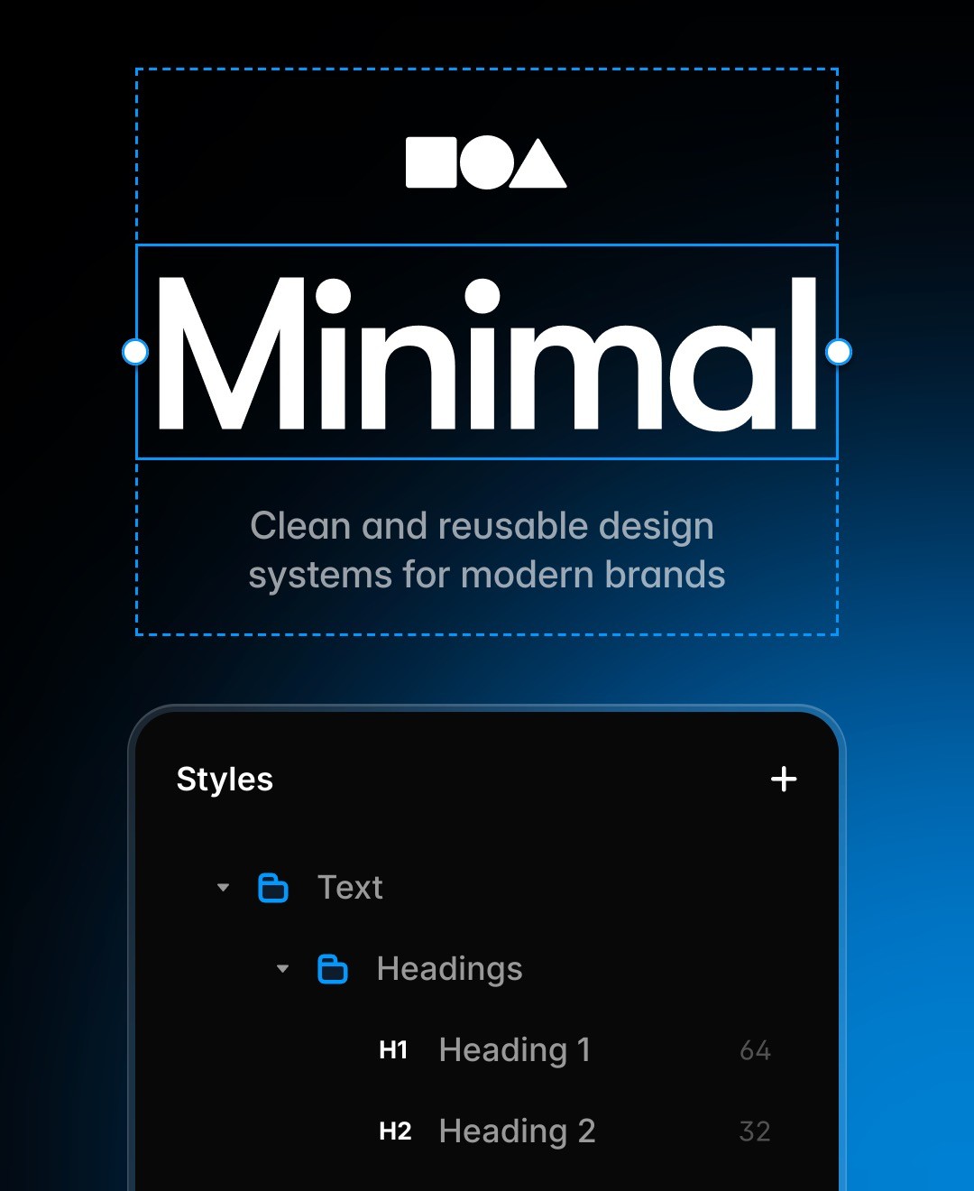 Create consistent text styles in Framer