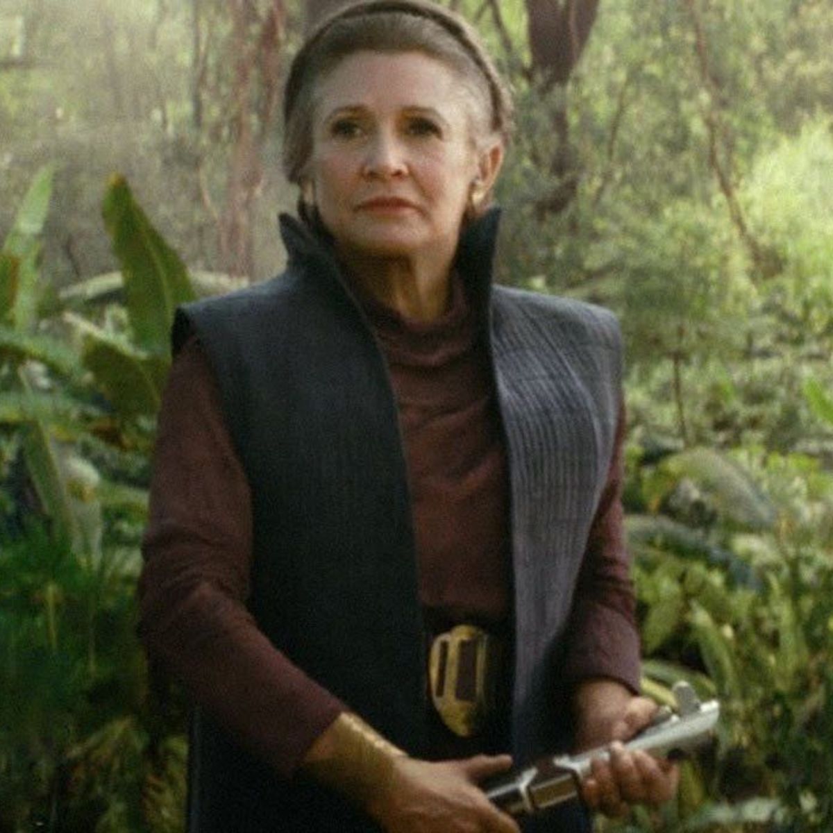 General Leia in The Rise of Skywalker