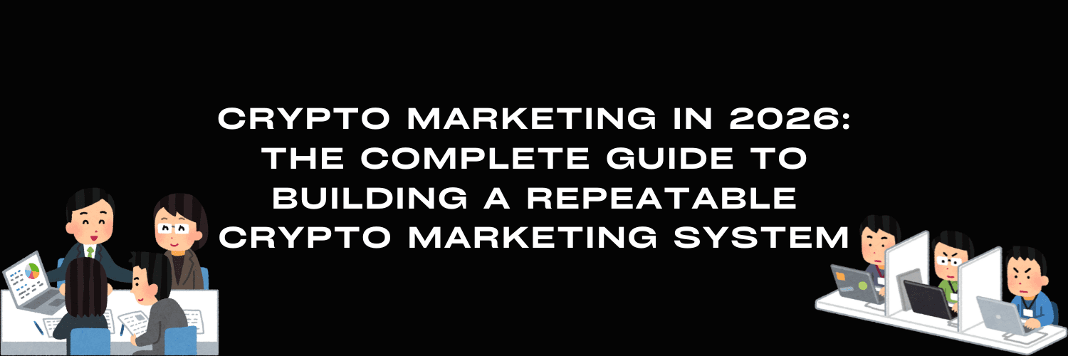 Crypto Marketing in 2026: The Complete Guide to Building a Repeatable Crypto Marketing System