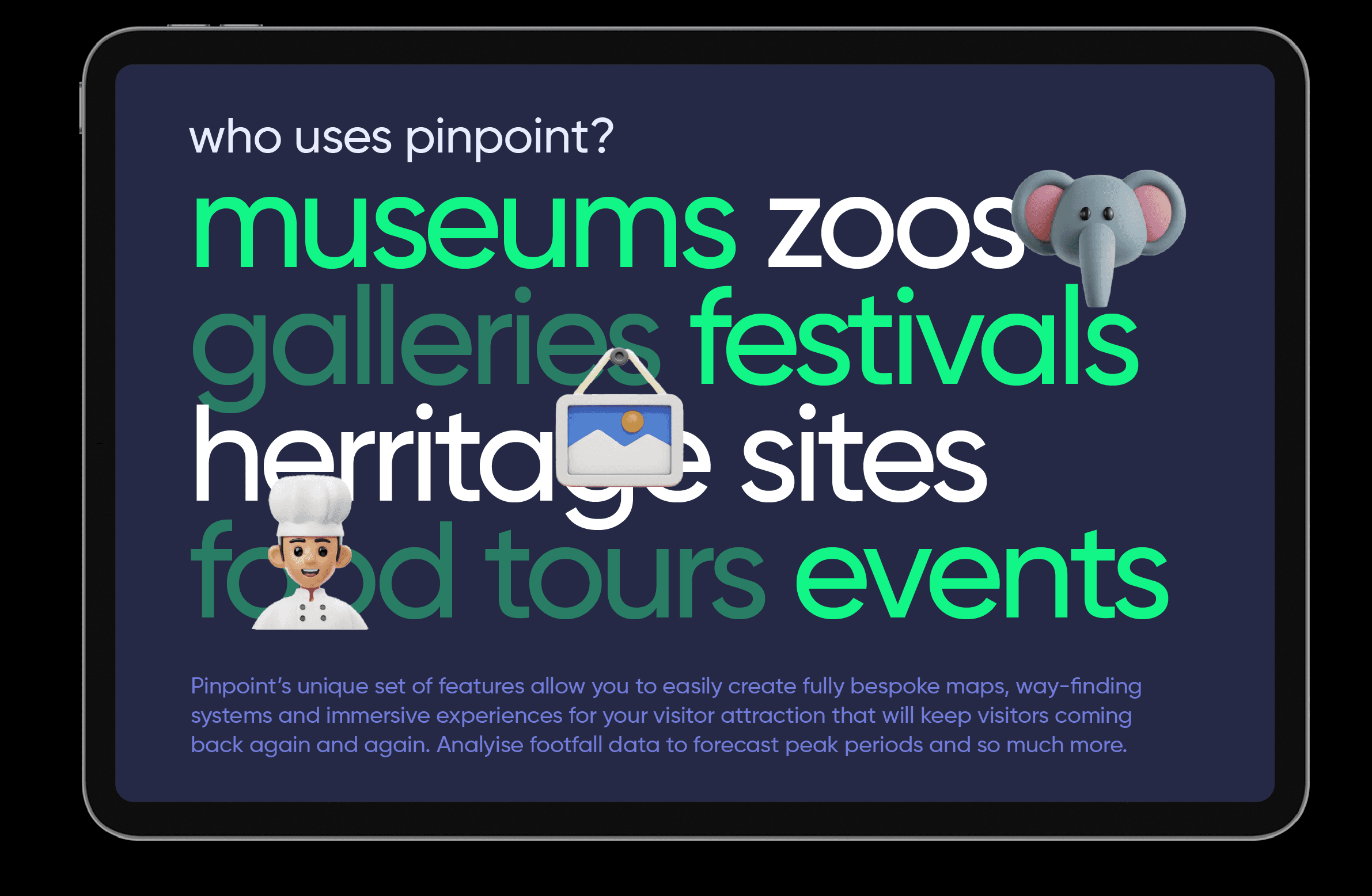 Pinpoint brand identity