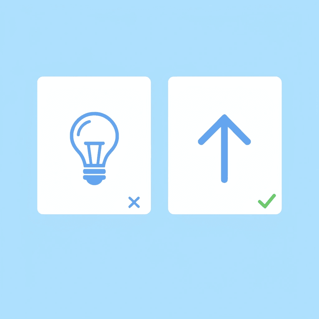efore and after comparison: left side shows 2x longer writing time and lower quality; right side shows efficient process and higher quality work