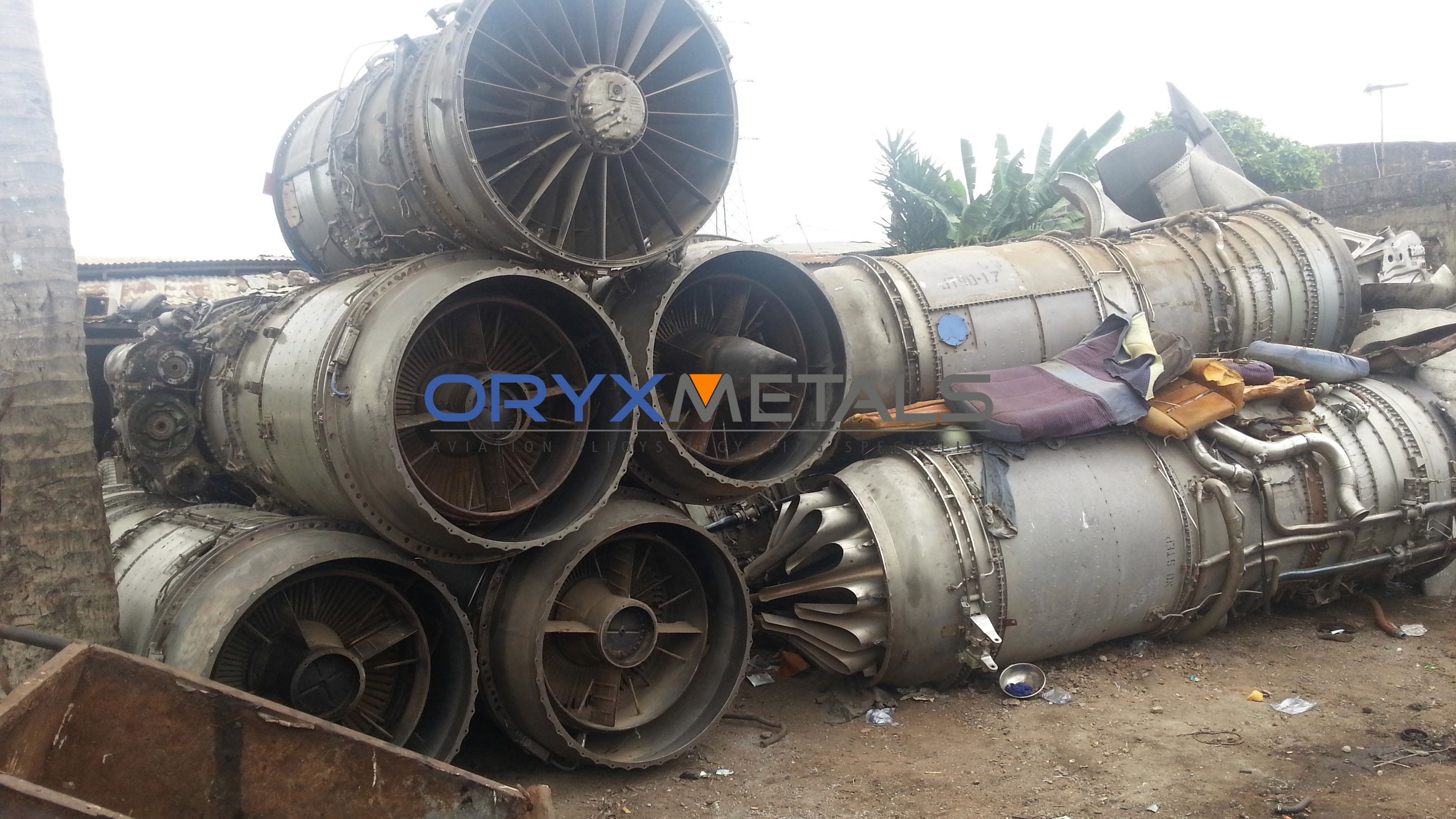 End of Life Jet Turbine Engines Recycling - Oryx Metals