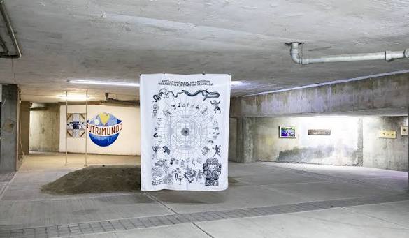 image of man in front a painting