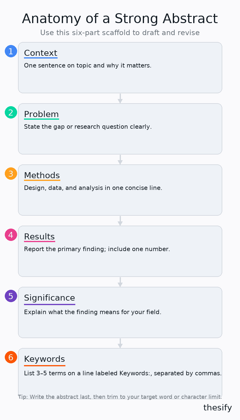 How to Write an Abstract: Guide for PhD Students