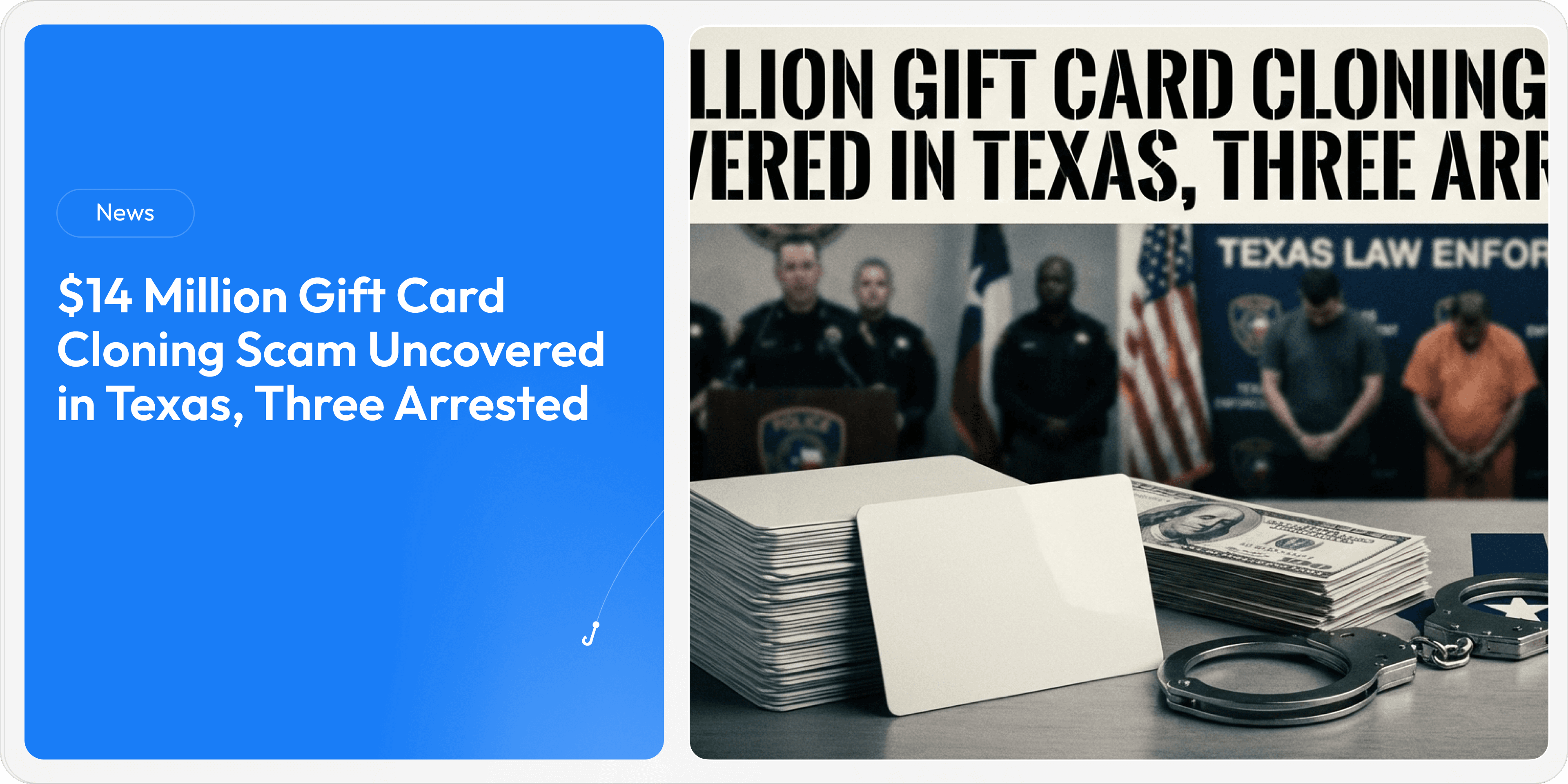 $14 Million Gift Card Cloning Scam Uncovered in Texas, Three Arrested