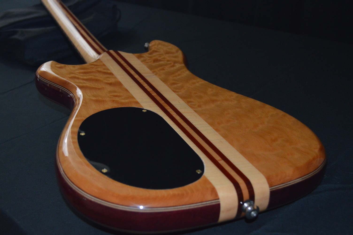 Jerry Garcia Wolf Replica Guitar back side