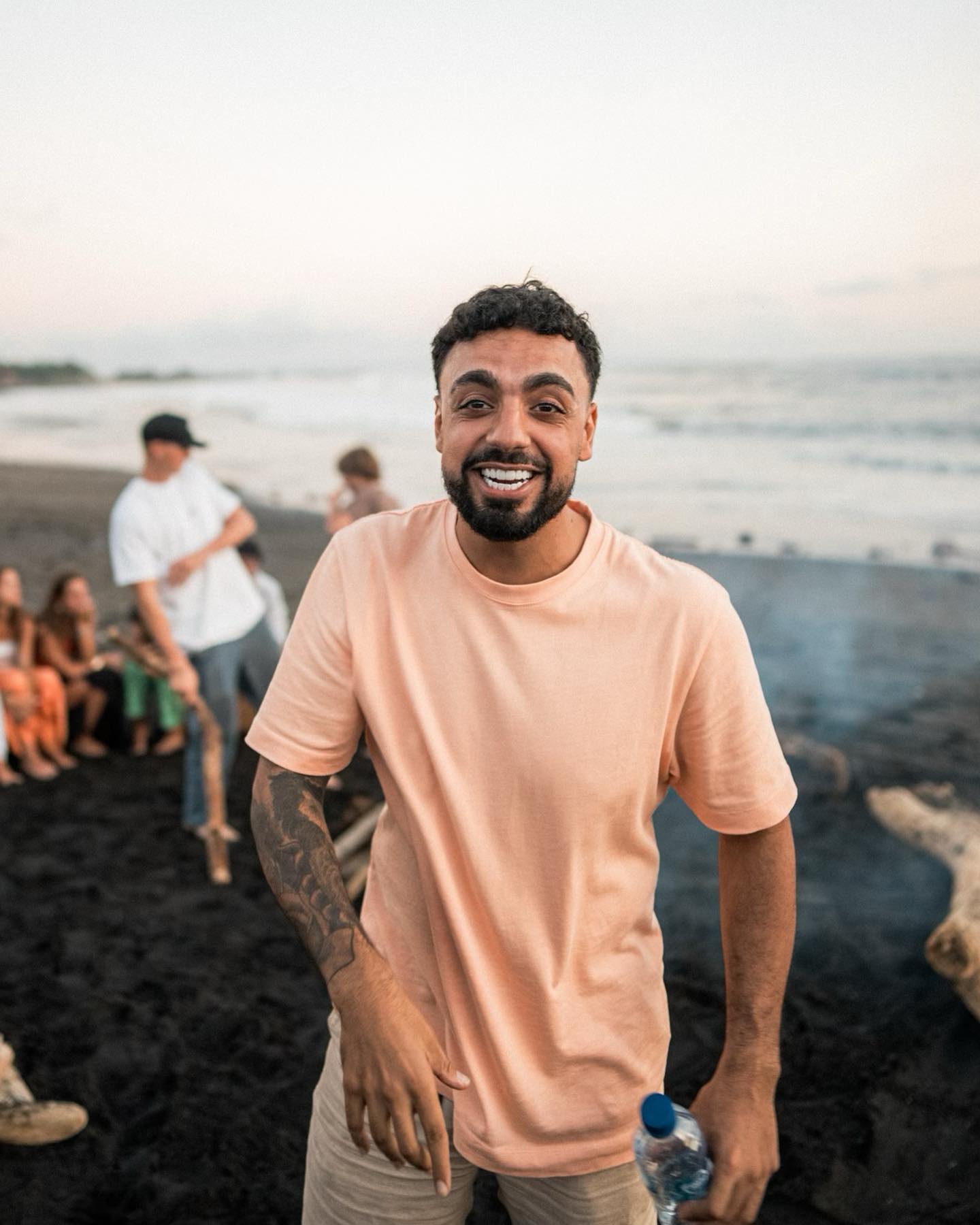 a black female model