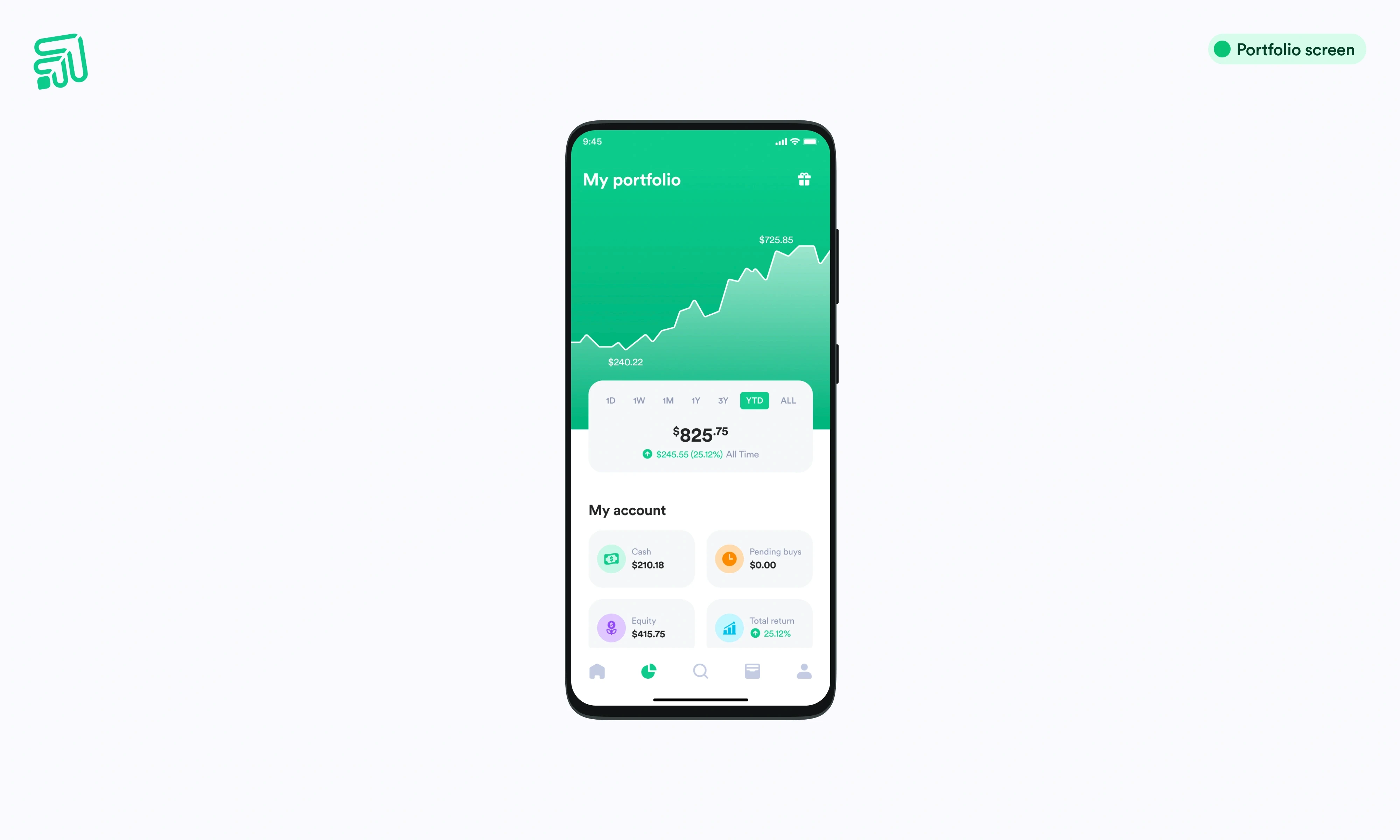 Gotrade Redesigning Investing Portfolio Screen