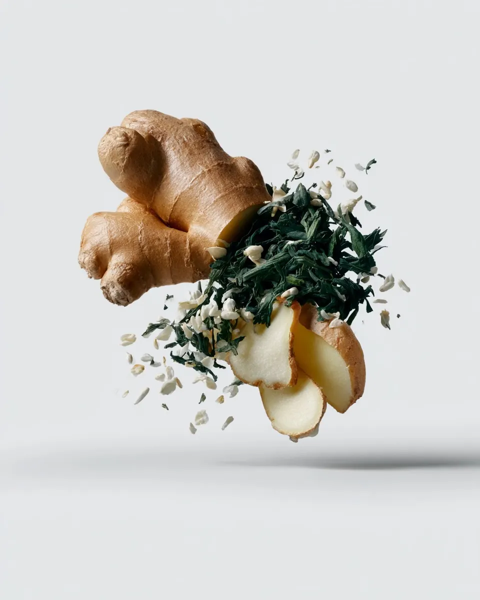 AI photography Botanical Ingredients
