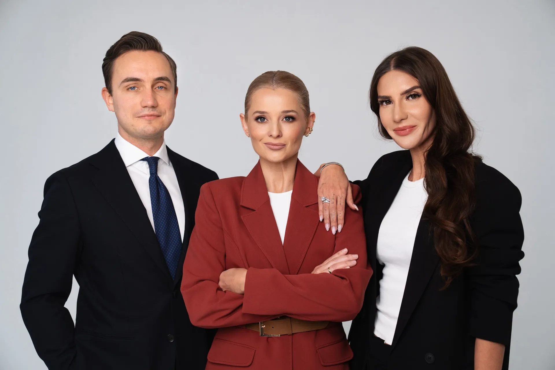 adwokatki podczas nagrania w studiu telewizyjnym