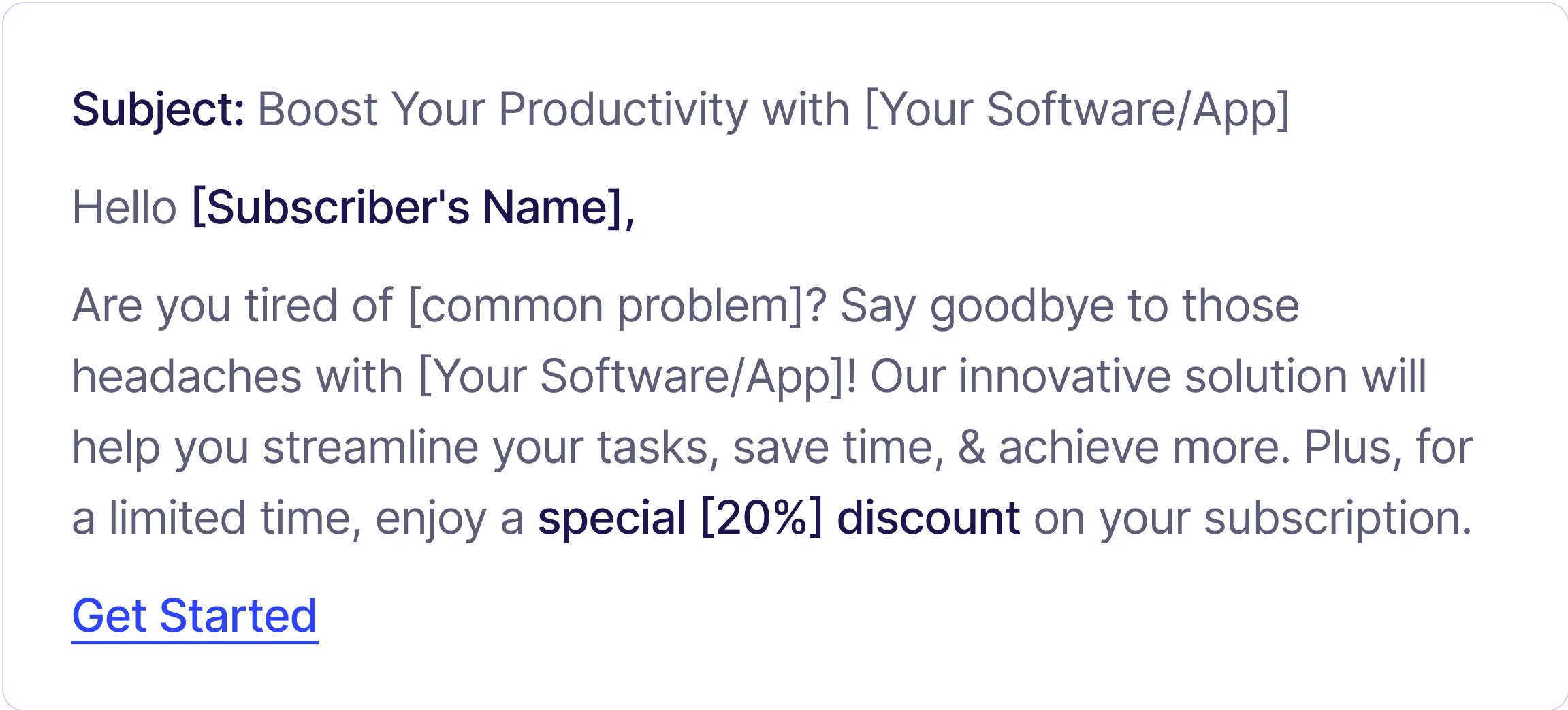 Promotional Email Generator Best Practices - 2