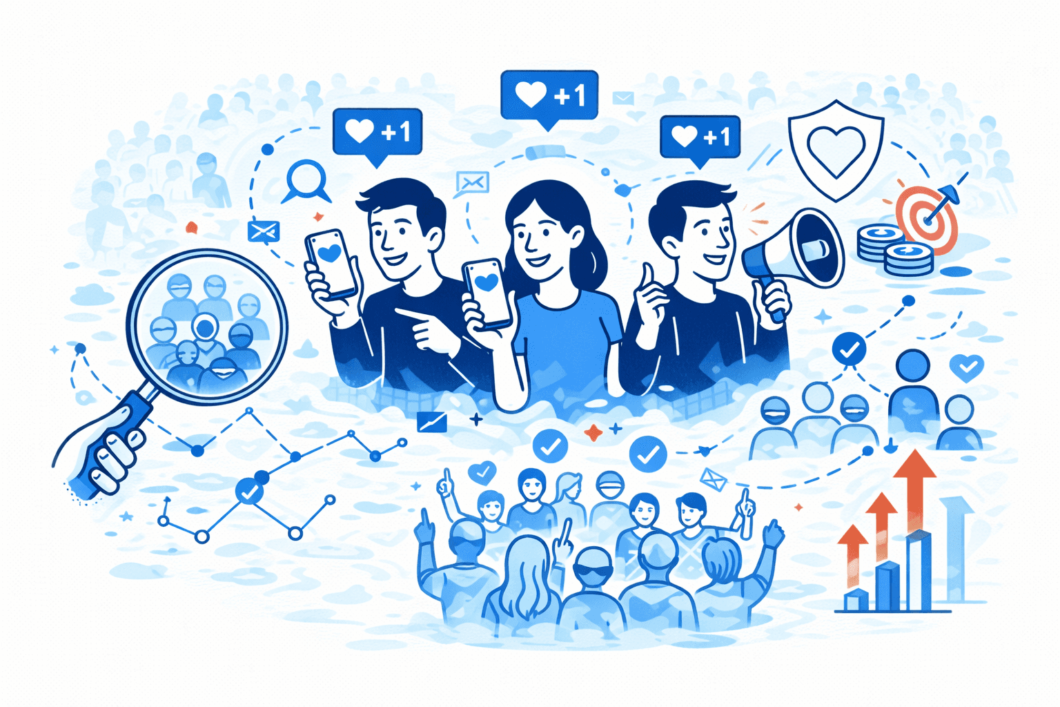 Illustration shows how Web3 micro KOLs are so effective and how they can help project grow