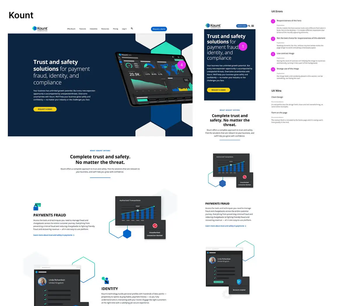 Kount competitor analysis