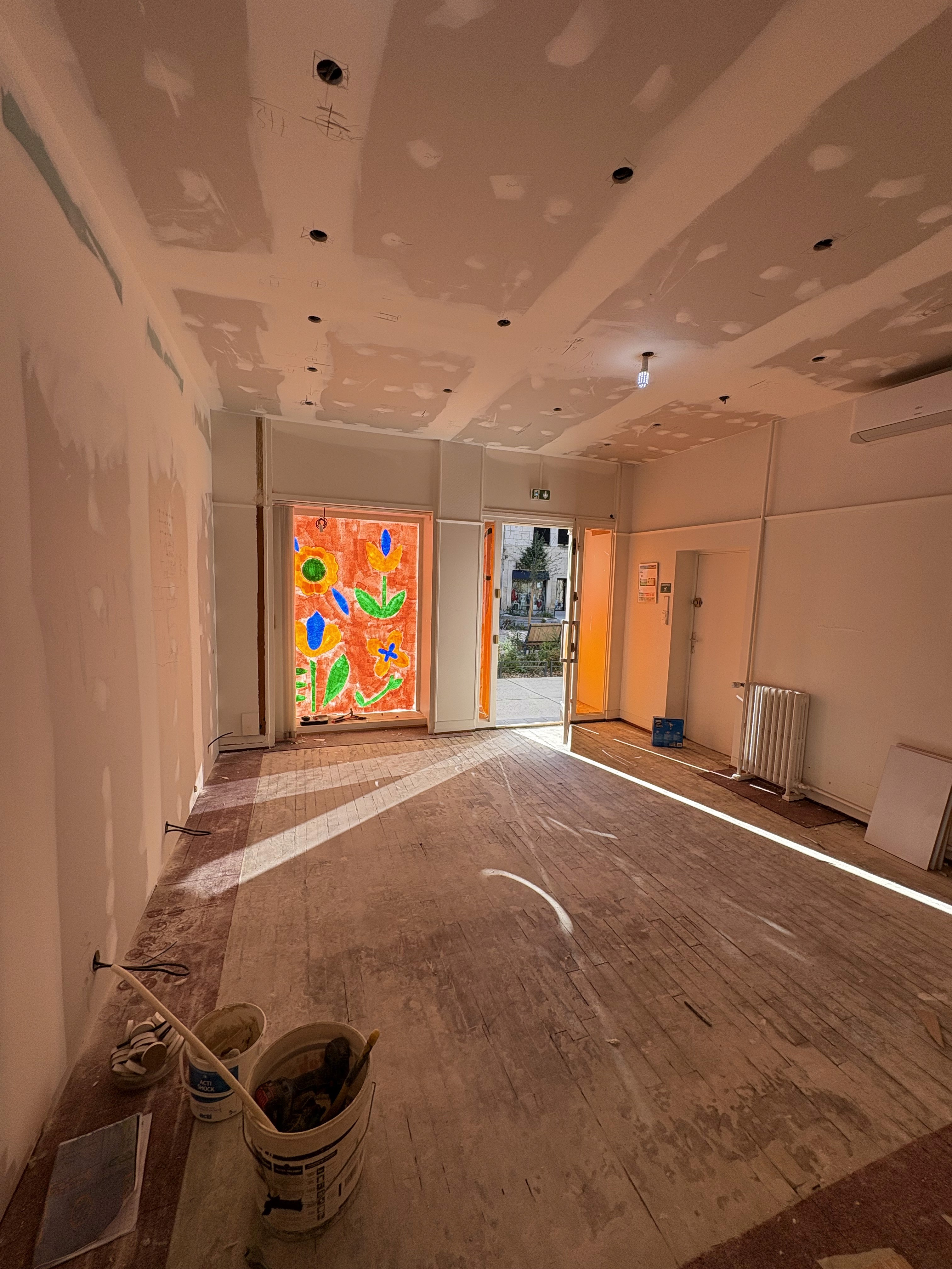 Rénovation d'une boutique au centre ville de Dijon