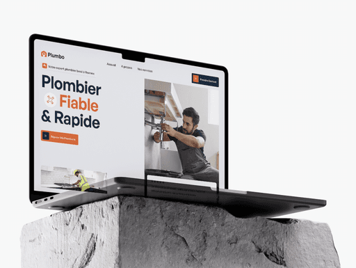 site web de Plomberie à Roanne par Wendlia