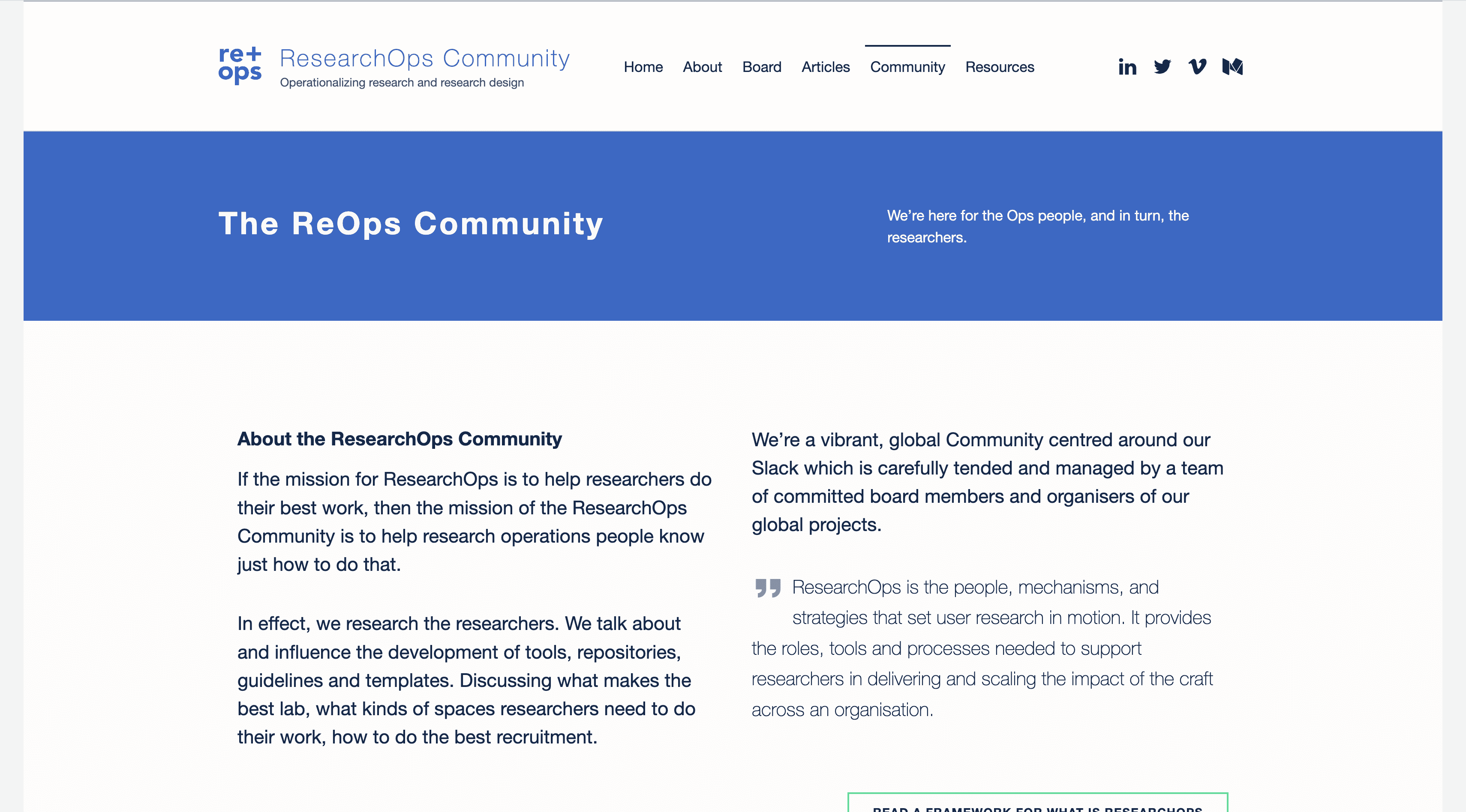ResearchOps Community (ReOps)