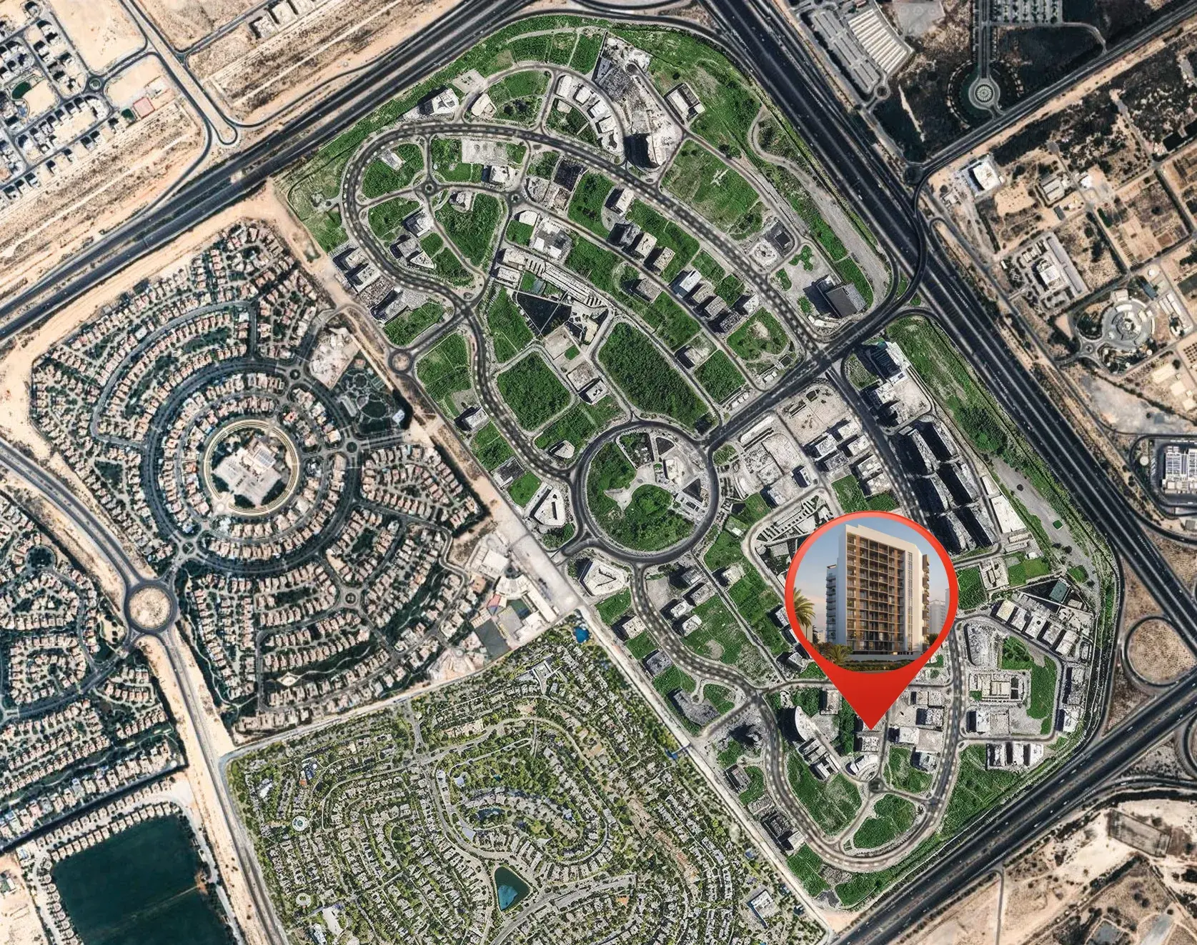 verdan1a 2 location map dubailand