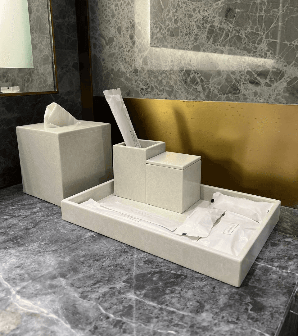 Hotel bathroom accessories