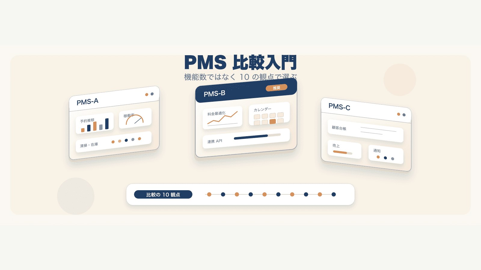 PMS 比較入門のカバー画像