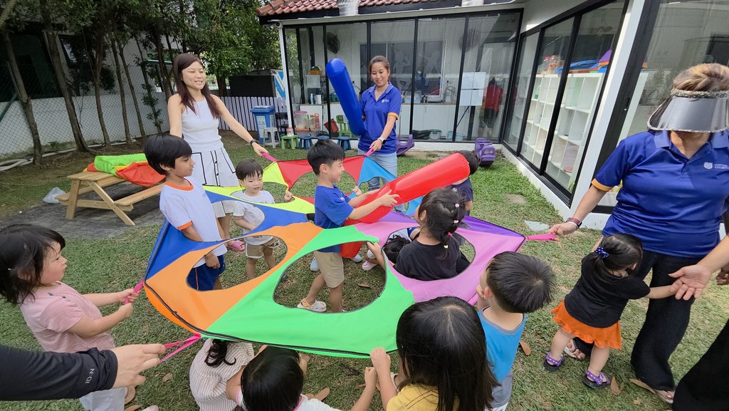 children playing