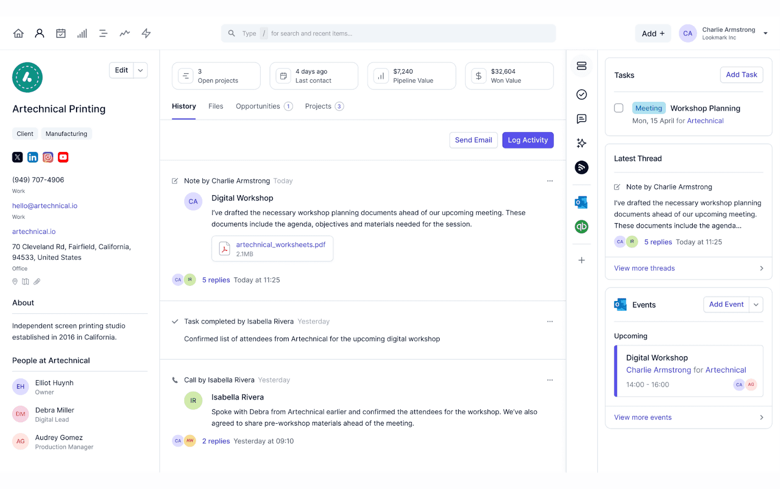 Lightweight pipeline management in Capsule