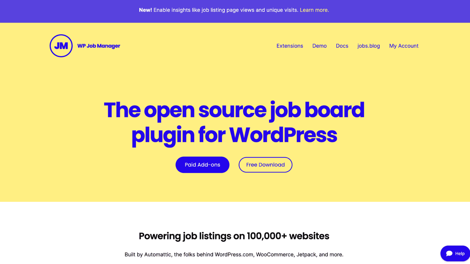 WP Job Manager Wordpress