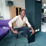 Photo of Kevin Kidali, lead front-end dev.