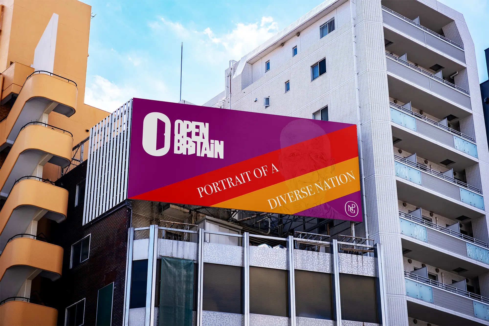 Open Britain Large Billboard Mockup | HotSauce Design Works™️