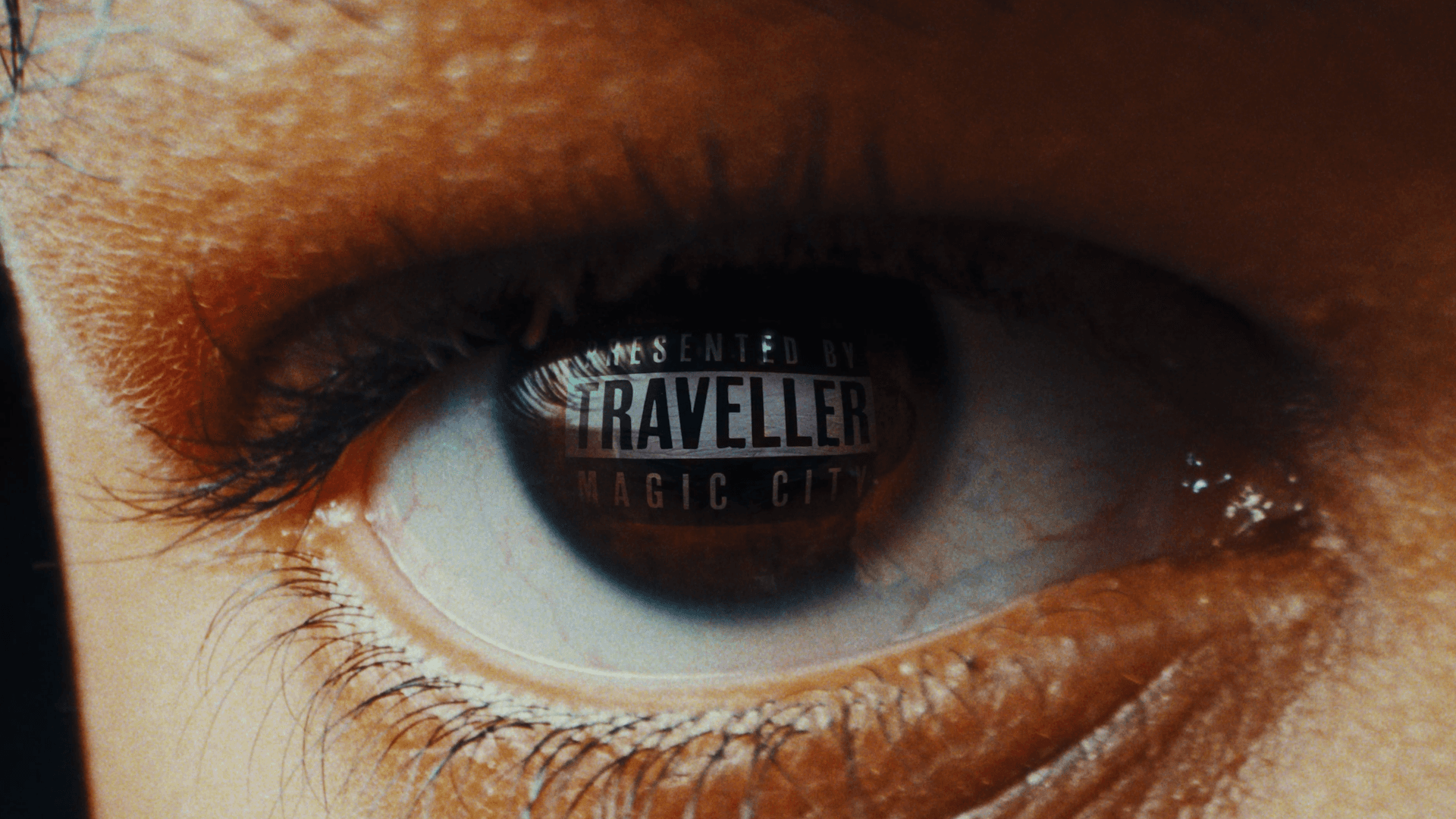 eye with image inside of it kids eye ball iris movie cinematic