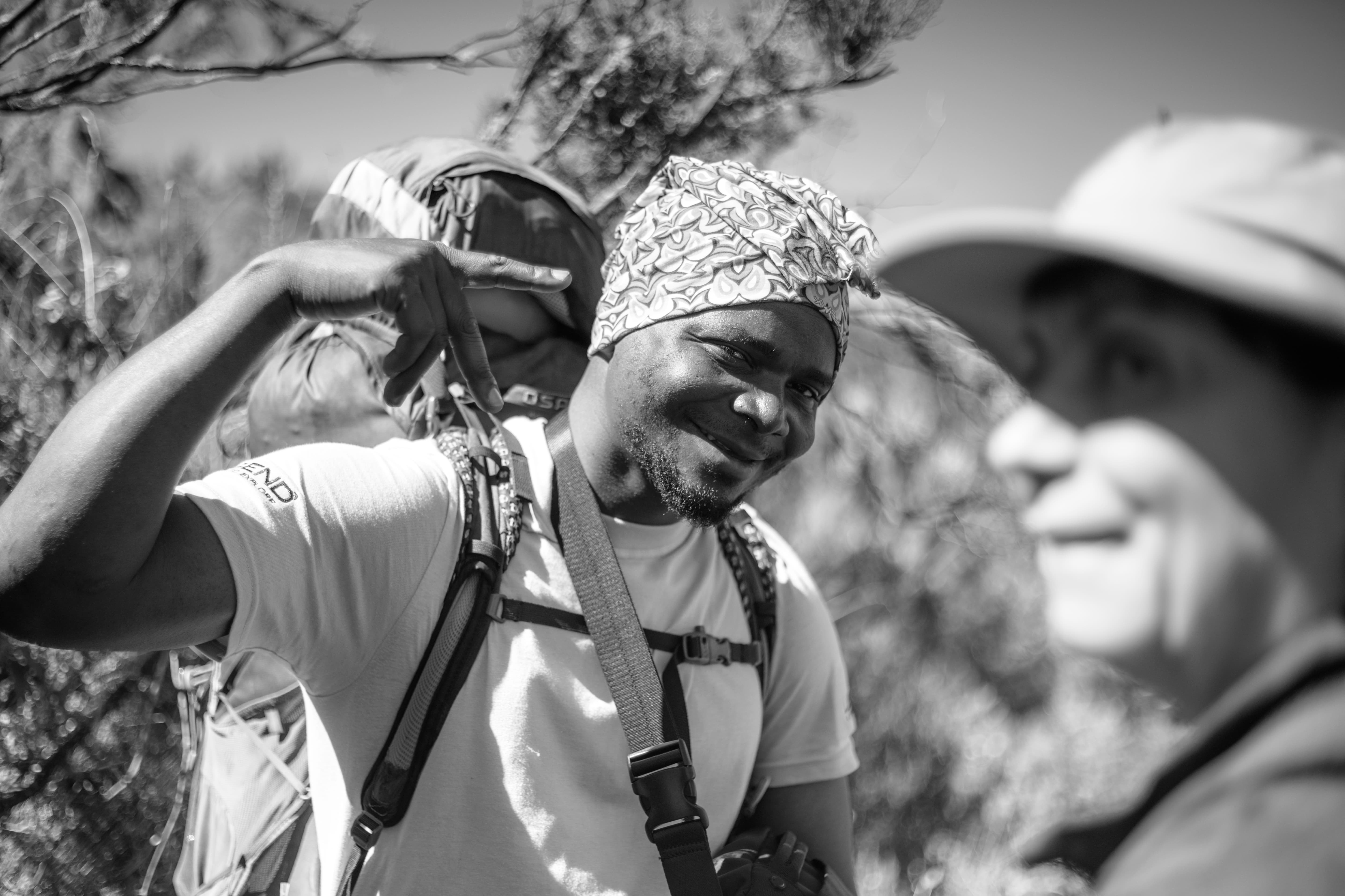 A Legend Expeditions Wilderness First Responder certified guide on Kilimanjaro, trained to manage high-altitude medical emergencies.