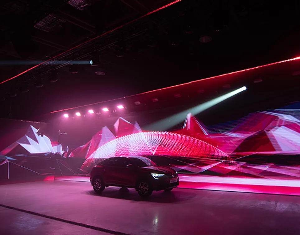 Renault Arkana World Premiere — immersive event design and creative direction by Boris Kislitsin