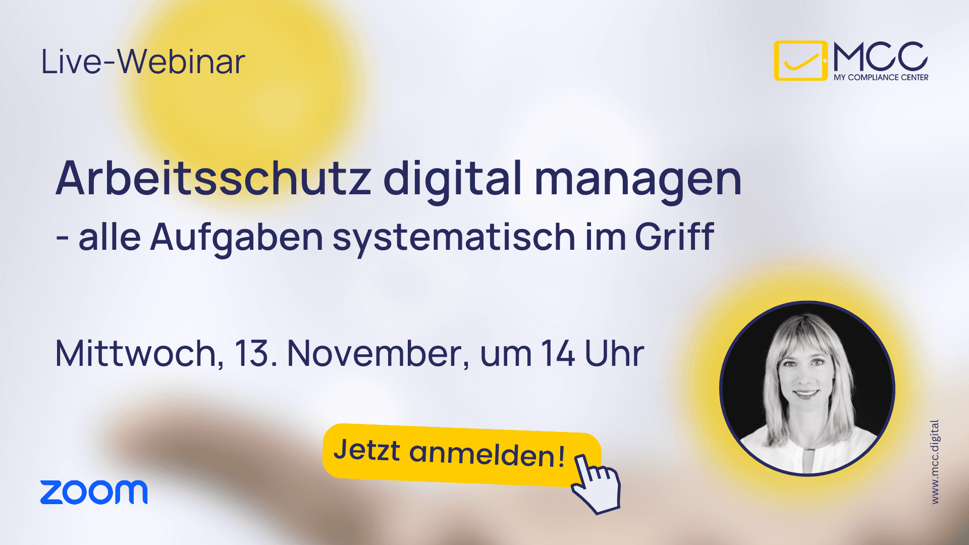 Live-Webinar: Arbeitsschutz digital managen - alle Aufgaben systematisch im Griff!