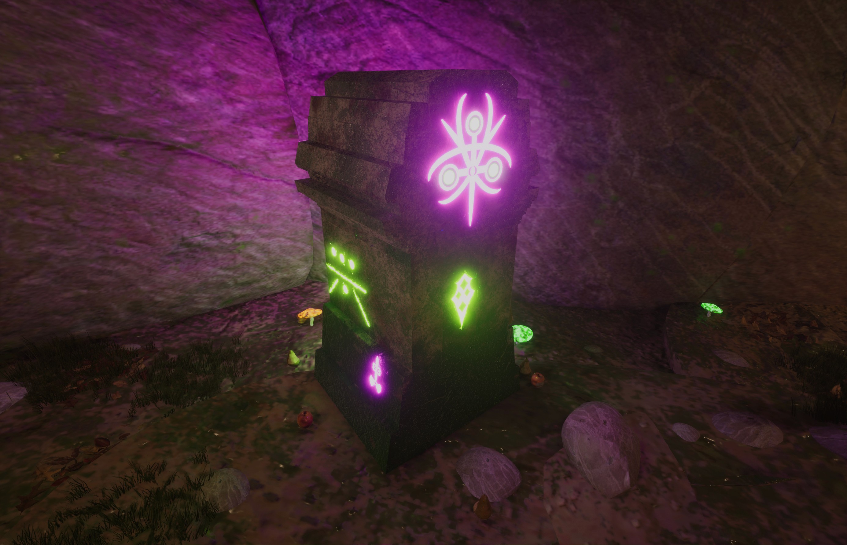 Cave of Papa Bois Hero Prop