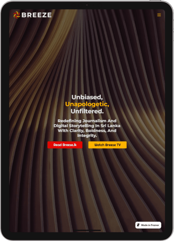 Breeze Media tablet