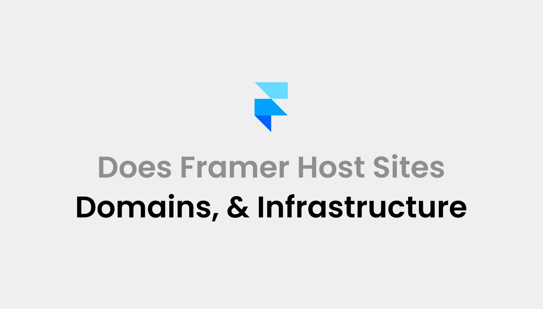 Does Framer Host Websites