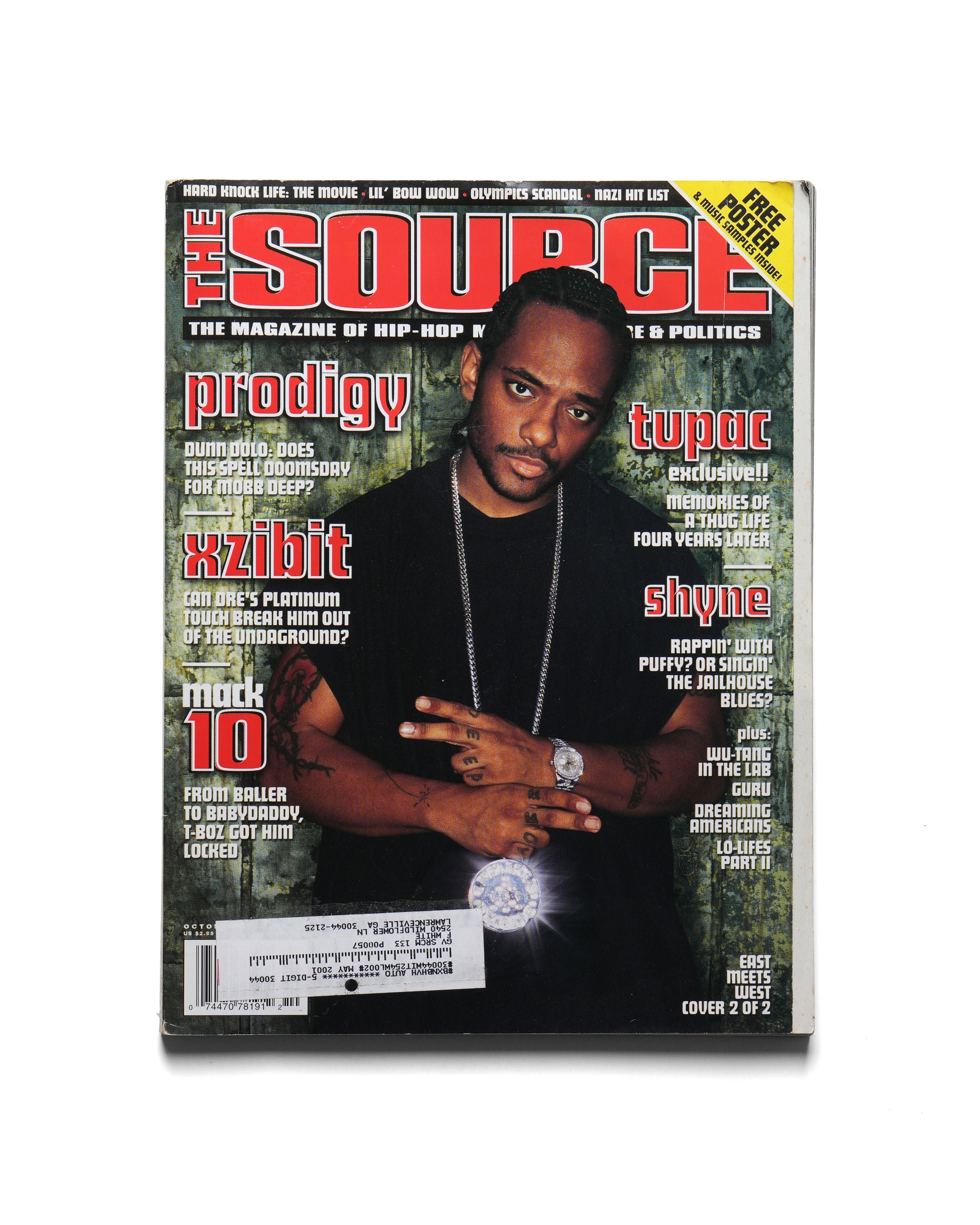 The Source - October 2000 - Front Cover