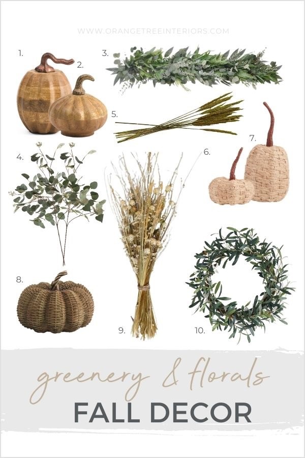 Neutral fall florals