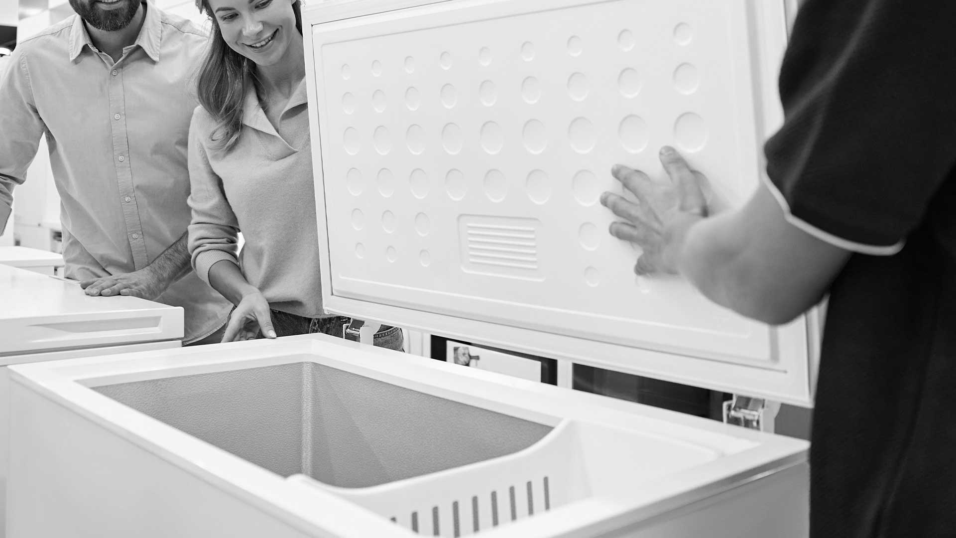 Морозильна скриня для комерційного або побутового використання