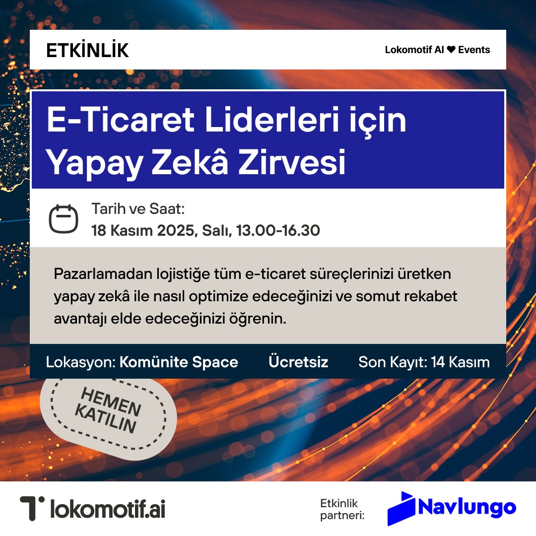 E-Ticaret Liderleri için Yapay Zekâ Zirvesi