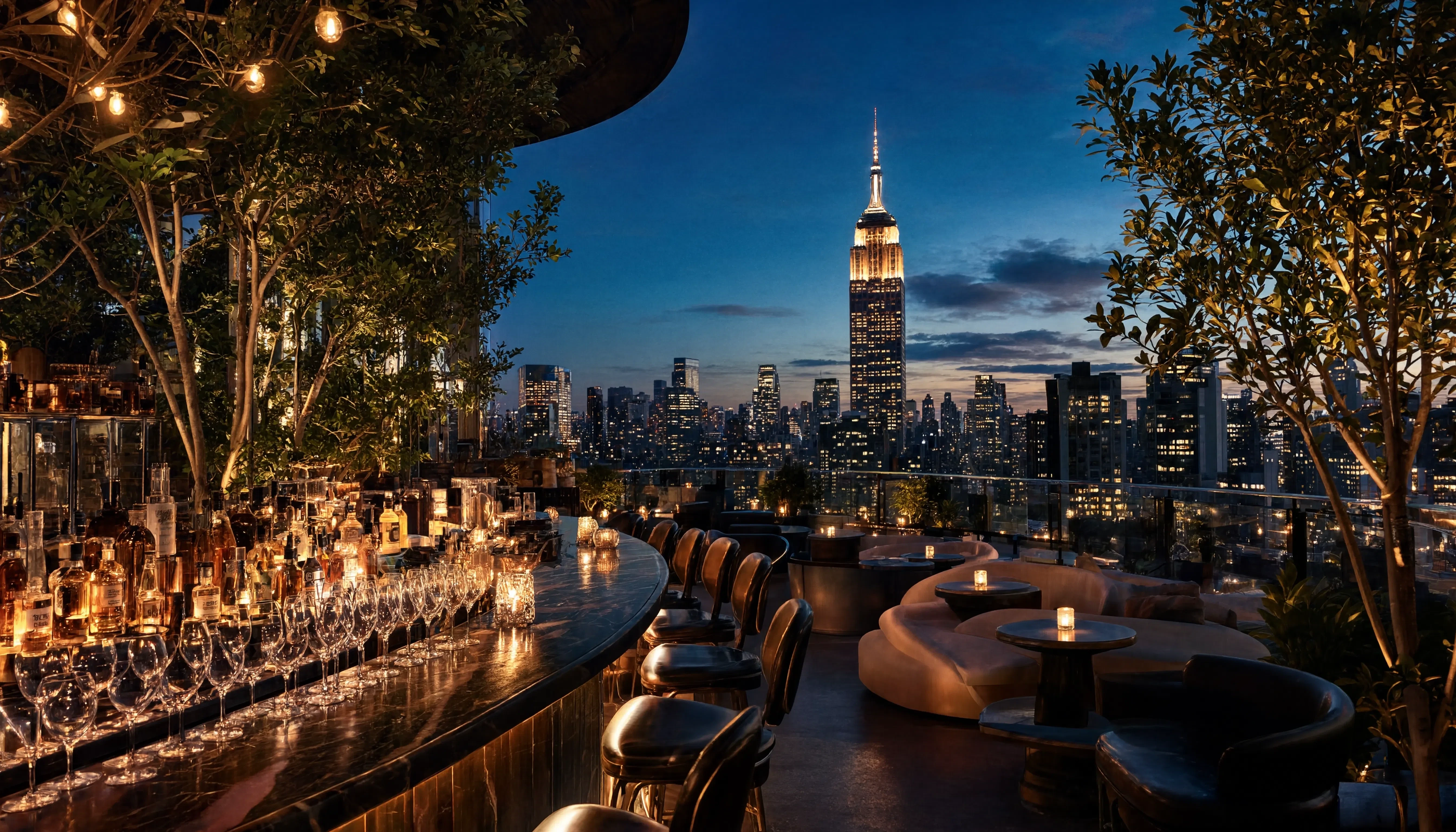 Rooftop bar