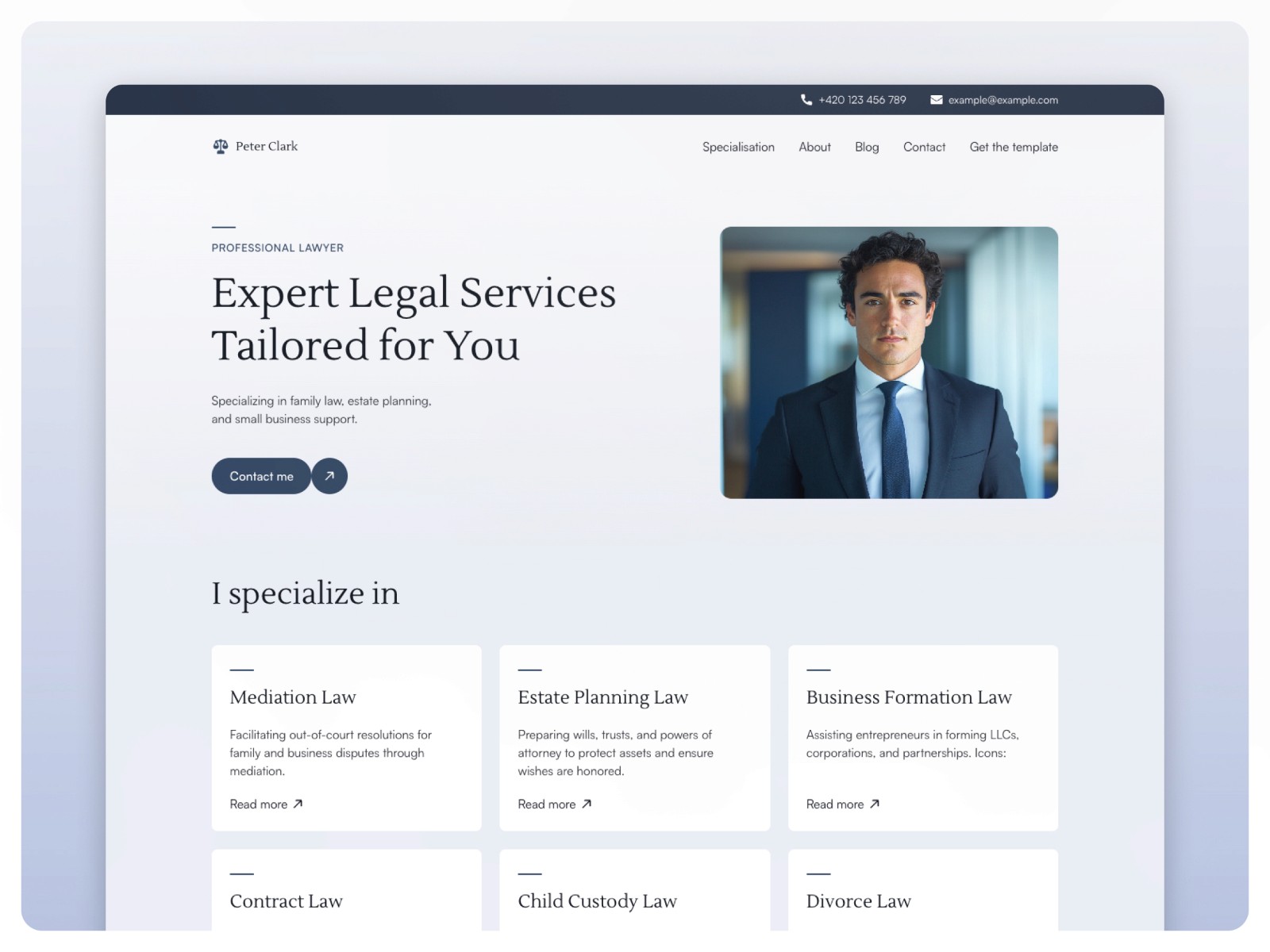 Lawfolio — 极简作品集网站设计灵感