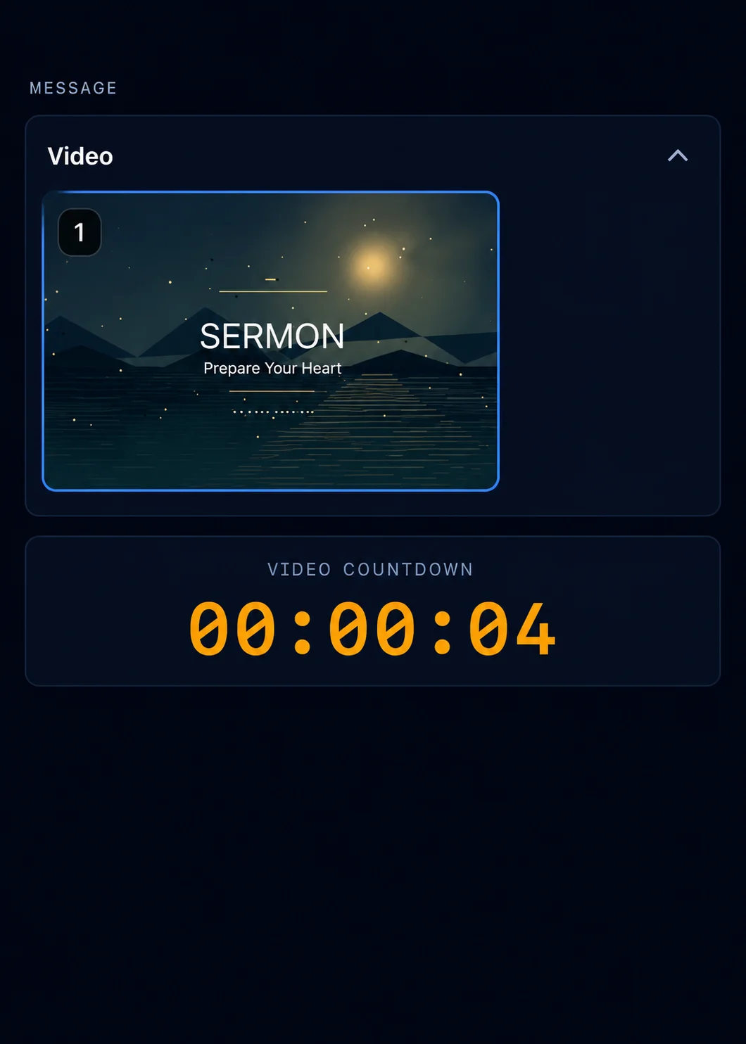 Sync timers