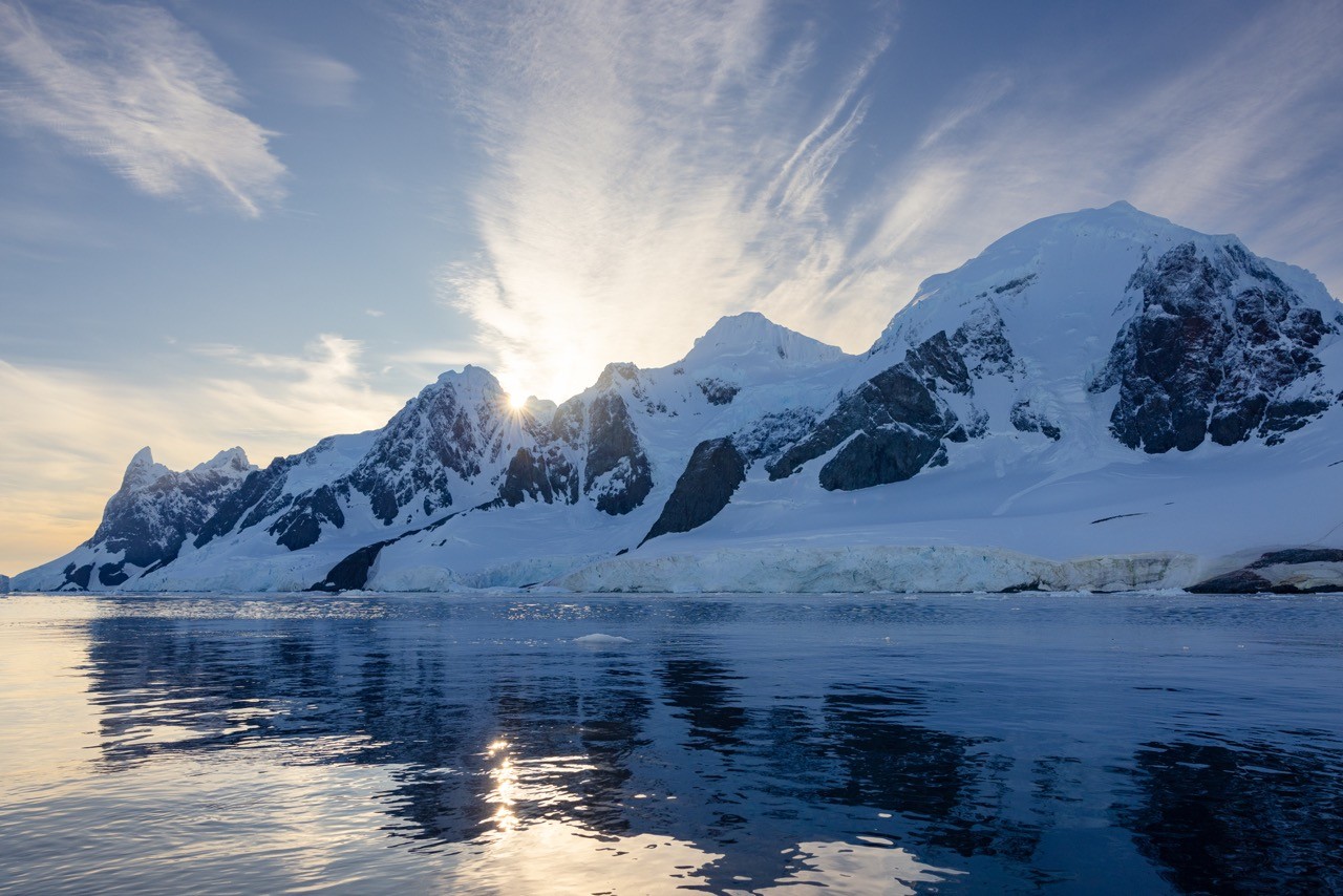 Lemaire Channel in Antarctica