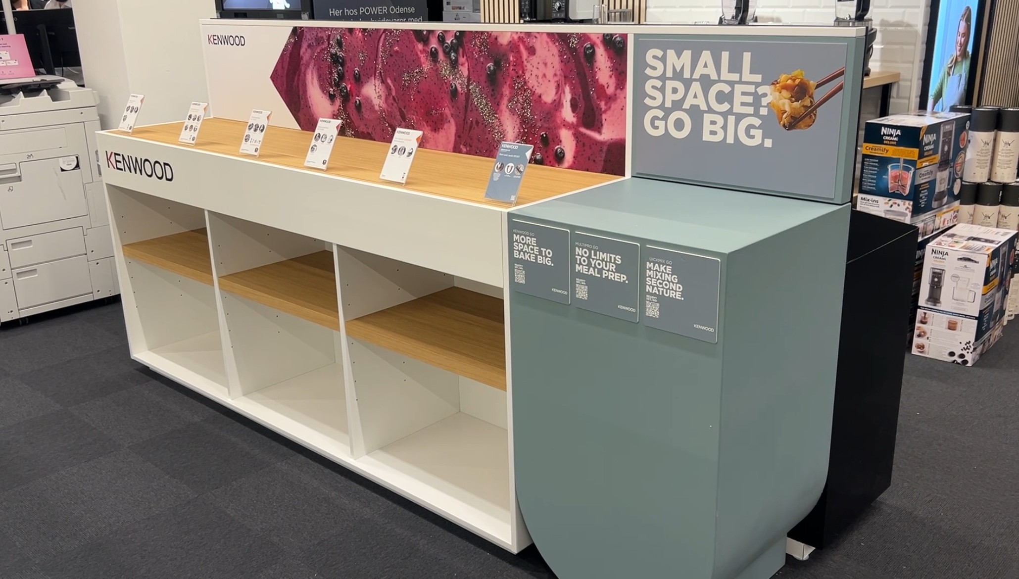 Öhlins monter på mässa