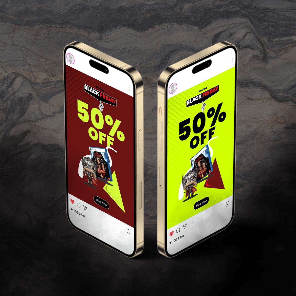 Black and white wave